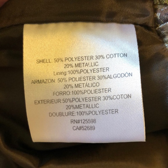 ELLEN TRACY Size 14 Shimmer SnakeScale Lined Skirt Elegant Party Luxe $298 NEW - Picture 10 of 14